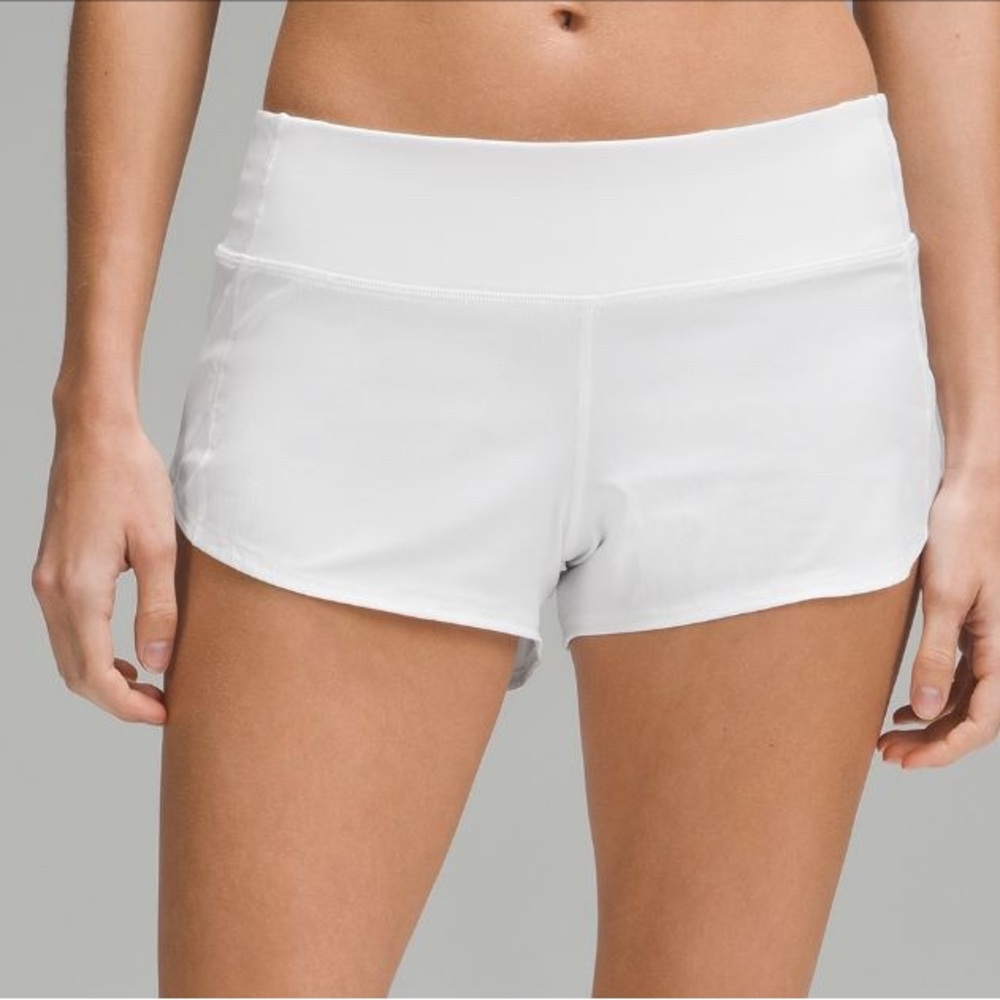 Lululemon speed up lined shorts - low rise 2.5”